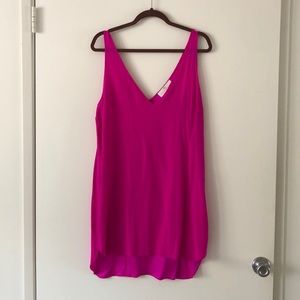 Amanda Uprichard Pink Mini Dress